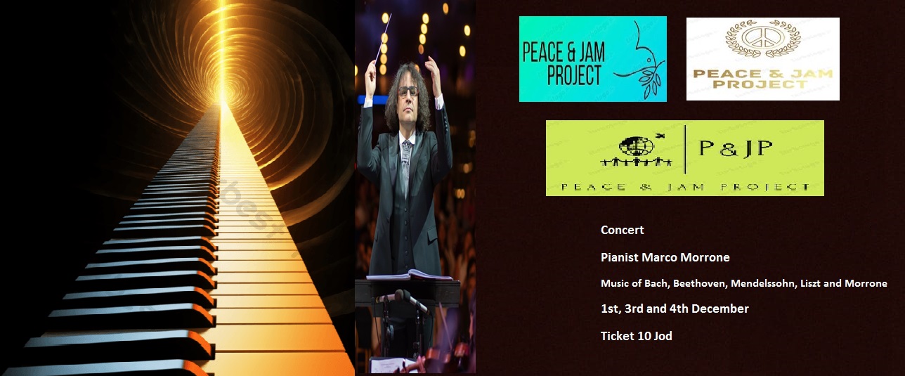 Pianist Marco Morrone | 1st, 3rd and 4th Dec